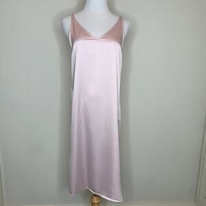 Stars Above Blush Pink Slip Chemise Pajamas Sz XS